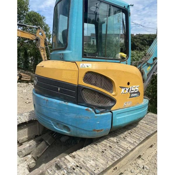 6TON Operating Weight KUBOTA KX155 Excavator Used with Original Nice and Features