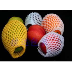 Various Fruit EPE Foam Sleeve Mesh Net Yellow Color