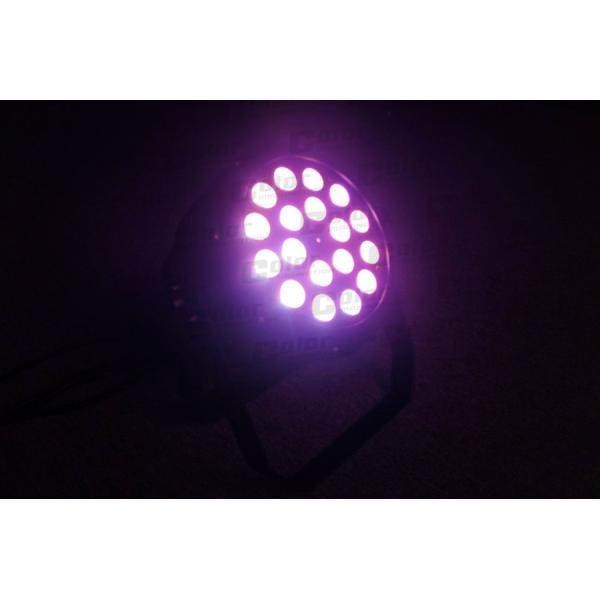 Color Mixing IP65 RGBW LED Par Can Lights Long Life Span Low Power Consumption