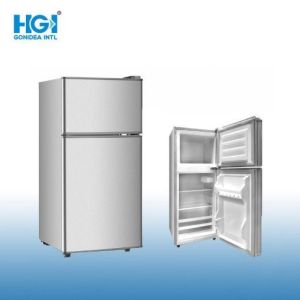 Defrost Double Door Top Freezer Fridge Home Commercial Upright Refrigerator Bcd