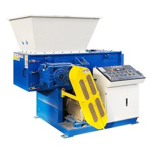 Manufacturing Plant Single Shaft Shredder with and 9CrSi/D2/SKD-11 Blade