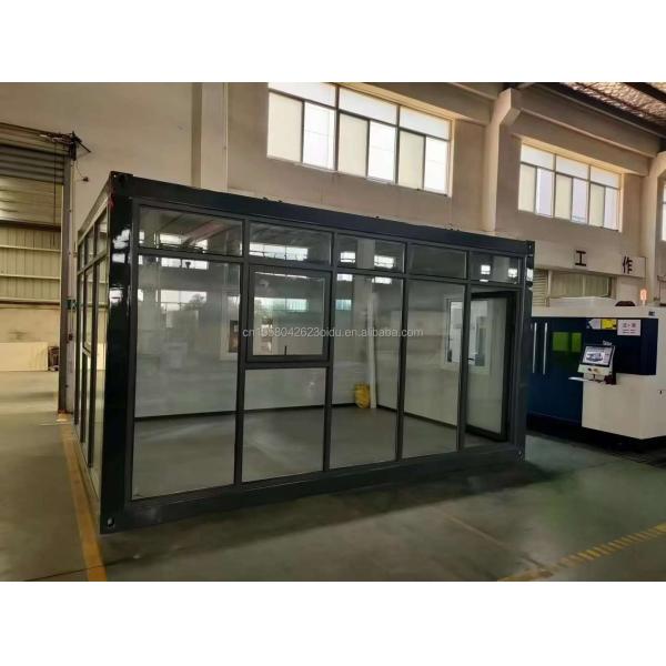 Aluminum Alloy Windows EU 20 FT Prefabricated Steel Container House for Outdoor Living in Residential Forest Tiny Houses