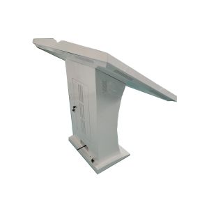 Interactive Lcd Touch Screen Kiosk , Android Wifi Library Kiosk Machine