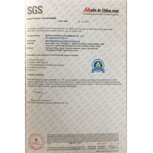 Wuhan Kingdrilling Diamond Co.,Ltd Certifications