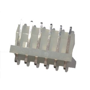 "M" Type 3.96 Wafer Wire To Board Connector 6P Straight PA66 Natural Sn Plated