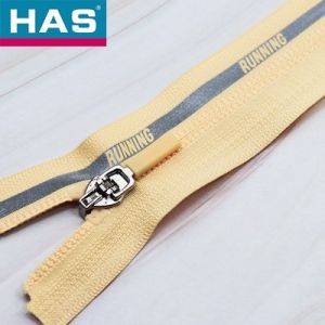 #3 #5 Reflective Nylon Tape with Reverse Installation Open-End Zipper for