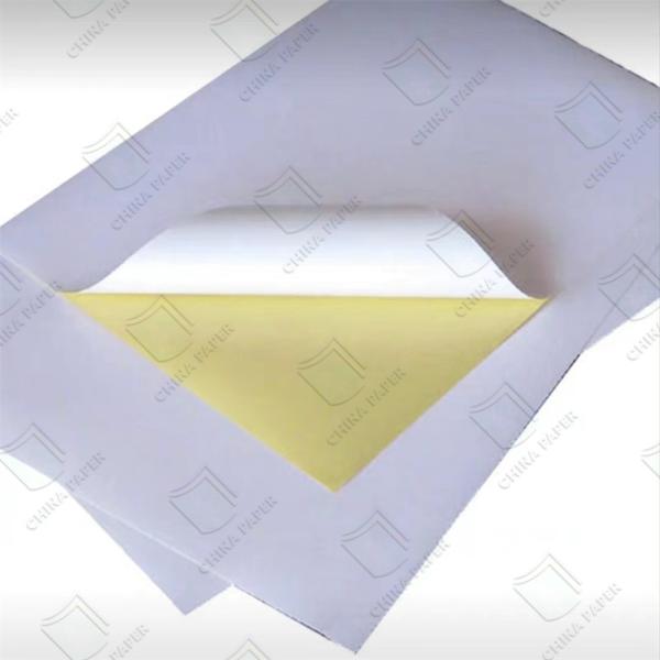 Buy High Brightness And Smooth Surface Self Adhesive Sticker Paper For Vibrant Colors And Clear Prints at wholesale prices