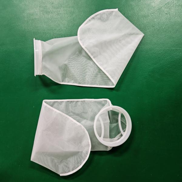 Sanitary Nylon Liquid Filtration Bag 450-500 Mesh Filtration Accuracy for Industrial Filtration Needs