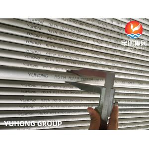 ASME SA213 TP316L Seamless Stainless Steel Tube BWG 20 0.89mm For Drycooler