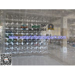 Big Transparent Camping Inflatable Bubble Tent / Inflatable Globe Tent