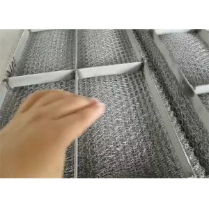 Customizable Wire Mesh Mist Extractor In Separator 25mm * 3mm Grid
