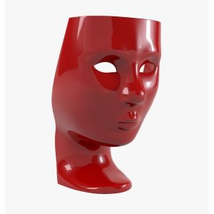 Leisure stylish nemo Magic face Fiberglass Plaza reception Mask chair