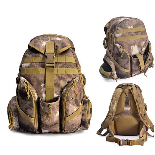 Buy Mountaineering Waterproof Camping Day Pack / Camouflage Travel Day Pack at wholesale prices