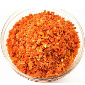 Moisture 8% Dehydrated Carrot Chips Air Dried Carrot Flakes