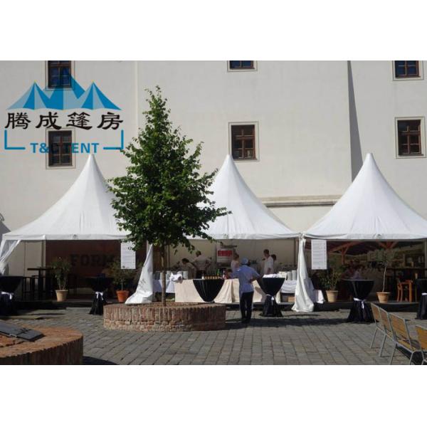 PVC Canopy Gazebo Tent For Celebrations , Flame Retardant Wedding Party Tent