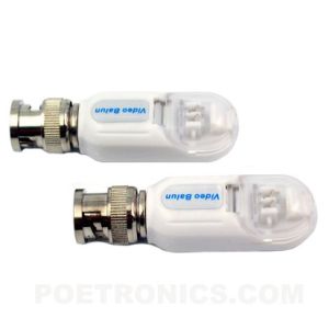 PVB-NB06 (400-600m) BNC Male to Screw Terminal CCTV Passive Video Balun