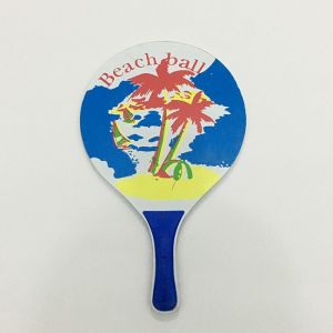 MDF Wood Beach Racket Plywood Customized Wooden Beach Tennis Rackets