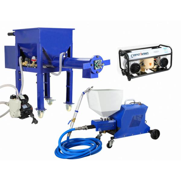 Buy Efficiency Intelligence Mortar Spray Machines Waterproof Coating 16L/Min at wholesale prices