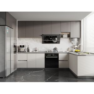 China Bathroom & Kitchen Wall Model Furniture Cupboard Pantry Aluminum Kitchen Cabinets on sale