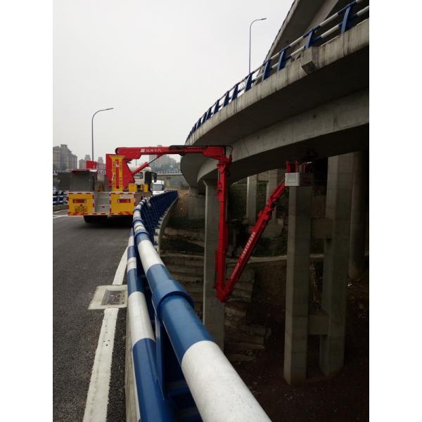 Buy Dongfeng 6x4 18M Bucket Bridge Inspection Platform For Bridge Detection / Maintenance at wholesale prices