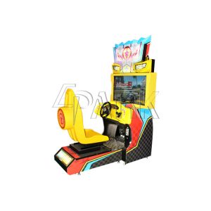 Moveable Seats Four Wheel Drive 42 Inch Screen Racing Car Simulator Arcade Video