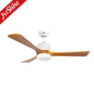 42"/ 52"/ 60" Solid Wood Ceiling Fan with light for smart home DC Motor