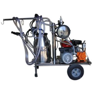 Efficient Portable Cow Vacuum Pump Milking Machine Gasoline Engine