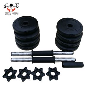 Adjustable Cement Fitness Equipment Dumbbells For Weight Lifting OEM