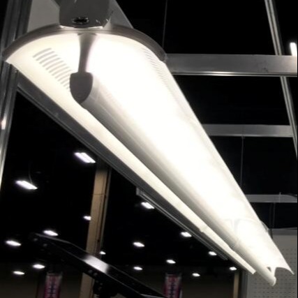 Pre Wired 2400mm 135lm/W Supermarket Lighting Standards Low Bay