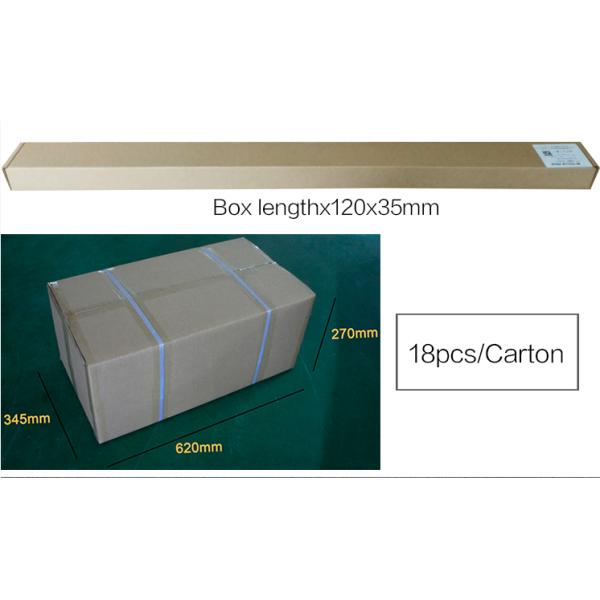 A3174 Wardrobe Light 1000mm Length SMD2835 60pc/m Aluminum Color DC12V 7.2W/M PIR Switch