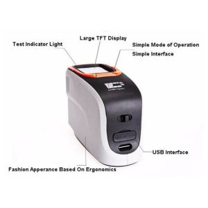 Quality Handheld Pigment Visible Light Spectrophotometer 0 - 200% Reflectivity Range for sale