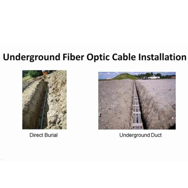 Outdoor GYTA/GYTS Fiber Optic Cable 12/24 Core Single Mode G652D Factory Direct Price