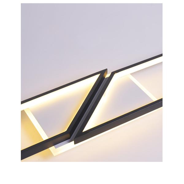 LED Office Ceiling Lamp Rectangular Modern Minimalist Meeting Living Room Strip Spot Lights(WH-MA-222)
