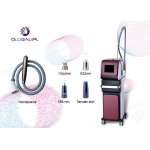 China Pico Laser IPL RF Beauty Equipment Q Switch ND YAG Tattoo Removal Machine on sale