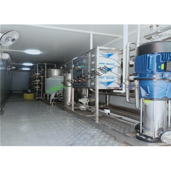 Water Treatment Plant Seawater Desalination System / Reverse Osmosis Machine