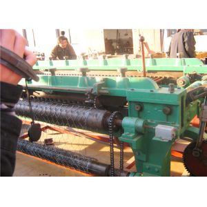 1.8mm Hexagonal Wire Mesh Machine , 131m2/h Gabion Mesh Machine