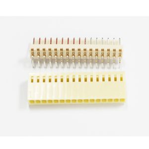 M TYPE 2.54 Wafer Connector 2P Right Angle TYPE1 PA46 wire to board crimp style