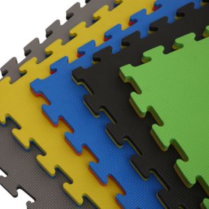 EVA T2.5cm Home Gym Floor Mats , Taekwondo Tatami Judo Martial Arts Mats