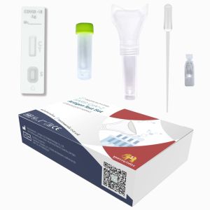Quality 15-20 Minutes SARS-CoV-2 Antigen Self Test Set Saliva Sample Collector Thailand 1 test/box for sale