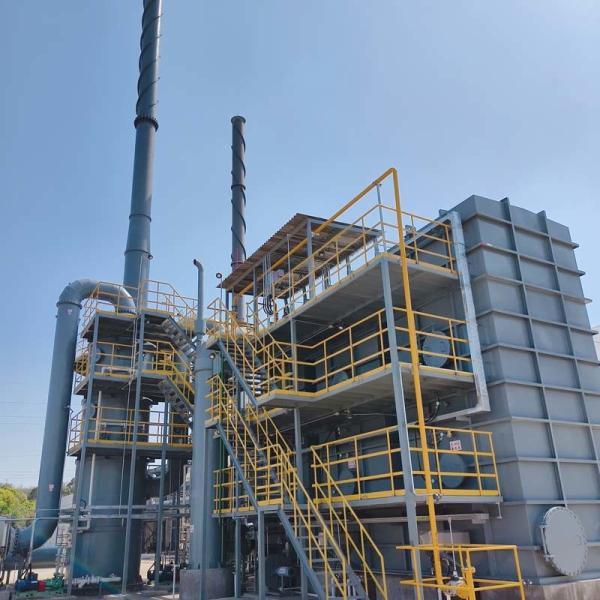 Precise Temperature Control DTO Direct Fired Thermal Oxidizer Compact Structure