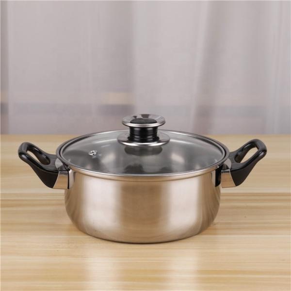 Buy Restaurant Kitchen Stainless Steel Cookware Set Classic Design Style at wholesale prices