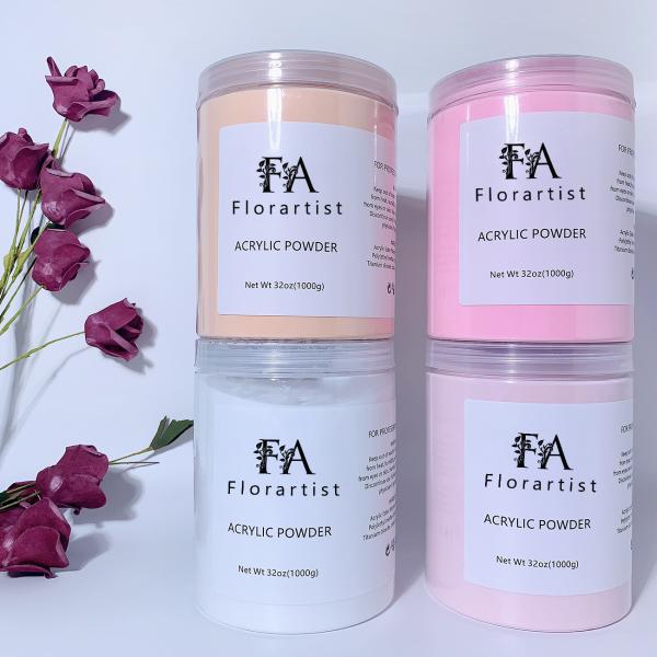 Bulk and Bottle Wholesale Personal Professional Nail Acrylic Powder Logo Custom Acrylic Nail Powder Bulk Acrylic Powder