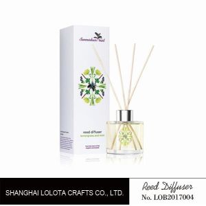 Quality Silver Lid Essential Oil Reed Diffuser , Decorative Reed Diffuser LOB-2017004 for sale