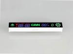 MULTICOLOUR CUSTOM 7 SEGMENT LED DISPLAY FOR KITCHEN HOOD