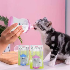 ABS Pet Nursing Bottles For Cat Milk Feeding 350ML