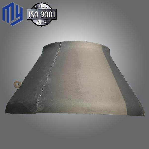 Buy Pressure Vessel Heads Carbon Steel Cold Pressing Dish Conical Tank End Conical Head at wholesale prices