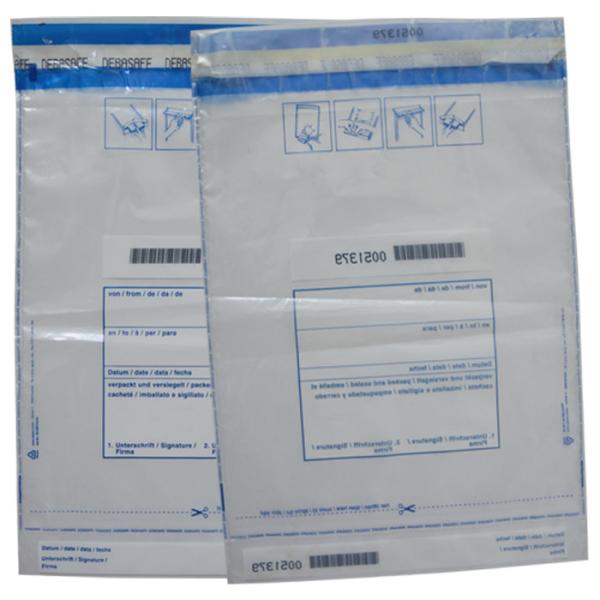 Buy Customized Printed Plastic Tamper Evident Bag Bank Deposit Security Bag at wholesale prices