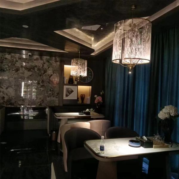 JYLIGHTING Custom Hotel Club Catering Private Room Lobby Sales Department Banquet Hall Art Project Iron Decorative