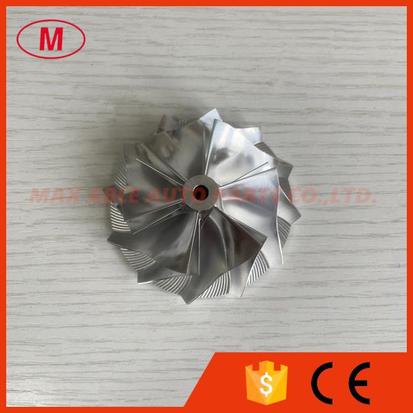 TD04HL 20G reverse 52.56/68.00mm 6+6 blades 49189-X high performance Turbo Billet compressor wheel