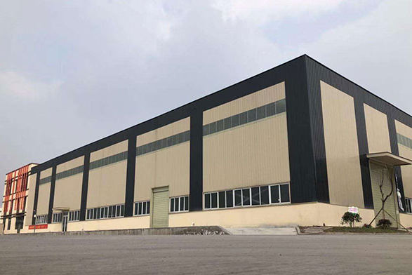 Versatile Lightweight Steel Buildings , Portal Frame Metal Building Warehouse